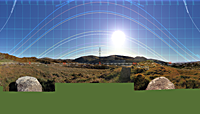 Panoramic view from Cooryeen Boulder-Burials