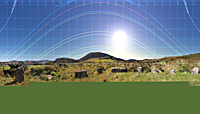 Panoramic view from Gurteen Multiple Stone Circle