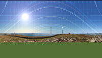 Panoramic view from Killickaforavane Passage Tomb