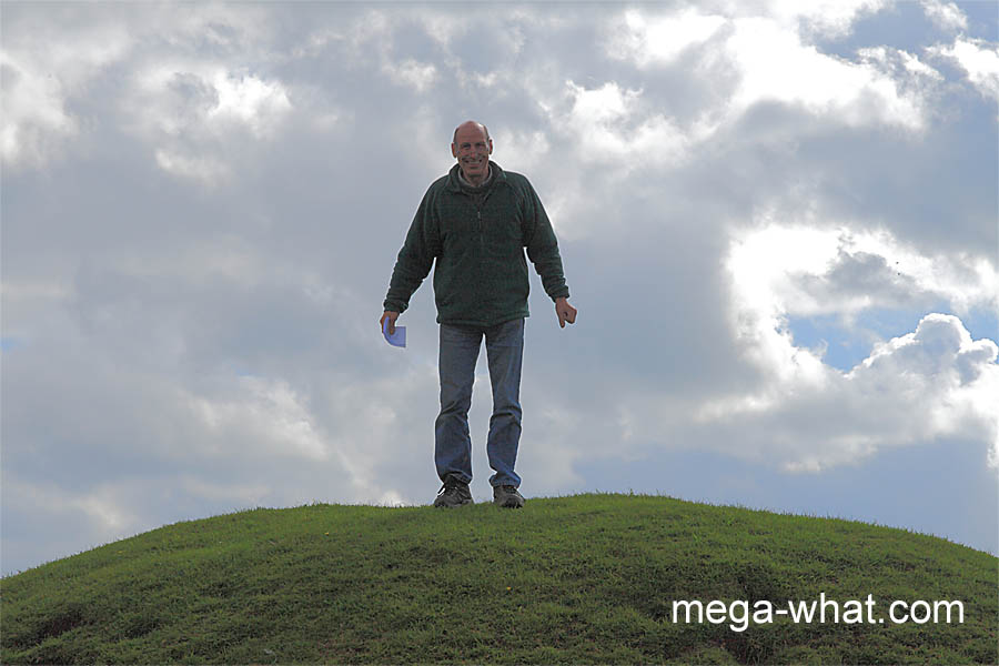 Mike at Bryn Celli Ddu, 2012.